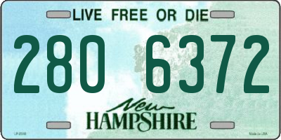 NH license plate 2806372