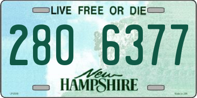 NH license plate 2806377