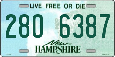 NH license plate 2806387
