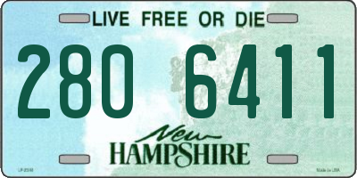 NH license plate 2806411