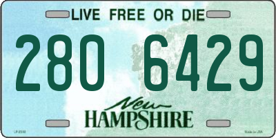 NH license plate 2806429