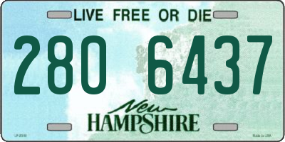 NH license plate 2806437