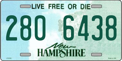 NH license plate 2806438