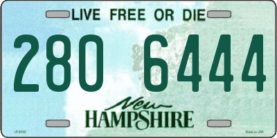 NH license plate 2806444