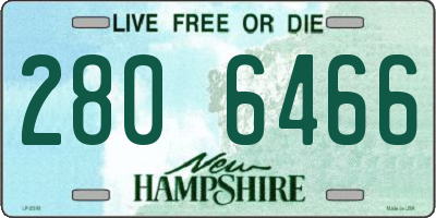 NH license plate 2806466
