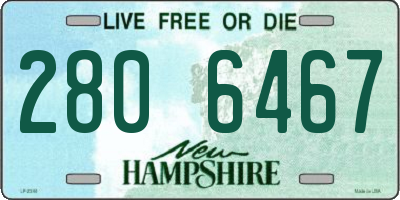 NH license plate 2806467