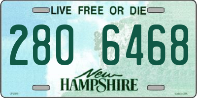 NH license plate 2806468