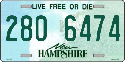 NH license plate 2806474