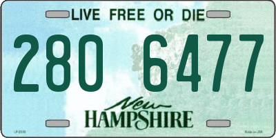 NH license plate 2806477