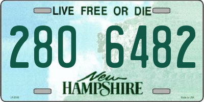 NH license plate 2806482