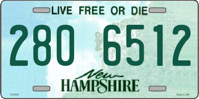 NH license plate 2806512