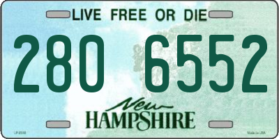 NH license plate 2806552