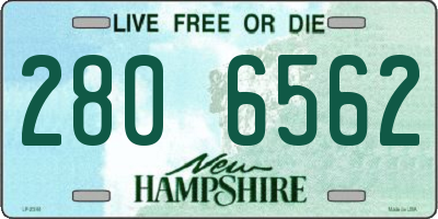 NH license plate 2806562