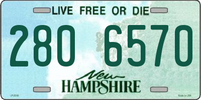 NH license plate 2806570
