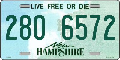 NH license plate 2806572