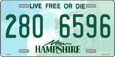 NH license plate 2806596
