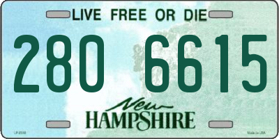 NH license plate 2806615