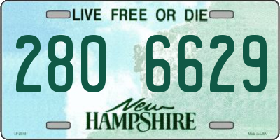 NH license plate 2806629