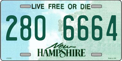 NH license plate 2806664
