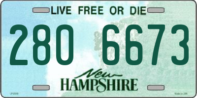 NH license plate 2806673