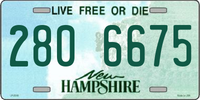 NH license plate 2806675