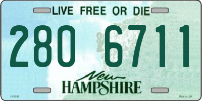 NH license plate 2806711