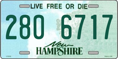 NH license plate 2806717
