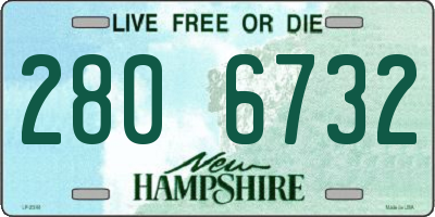 NH license plate 2806732
