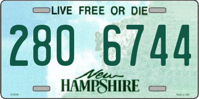 NH license plate 2806744