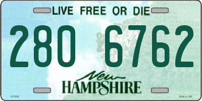 NH license plate 2806762