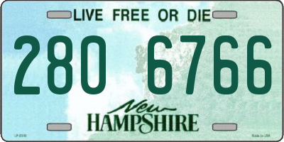 NH license plate 2806766