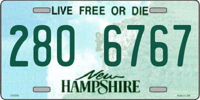 NH license plate 2806767