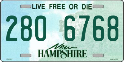 NH license plate 2806768