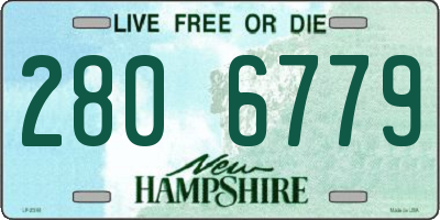 NH license plate 2806779