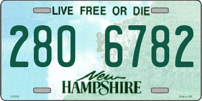 NH license plate 2806782