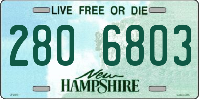 NH license plate 2806803
