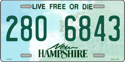 NH license plate 2806843