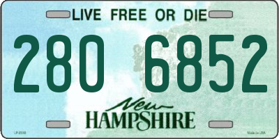 NH license plate 2806852