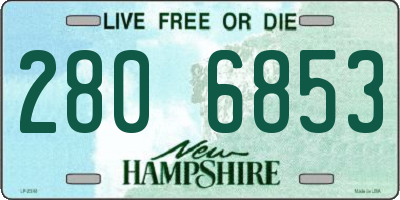 NH license plate 2806853