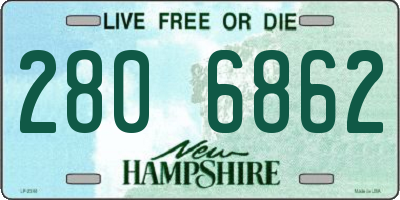 NH license plate 2806862