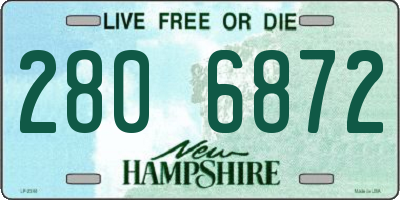 NH license plate 2806872