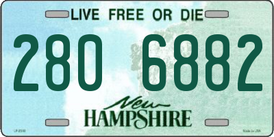 NH license plate 2806882