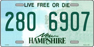 NH license plate 2806907
