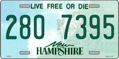 NH license plate 2807395