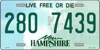 NH license plate 2807439