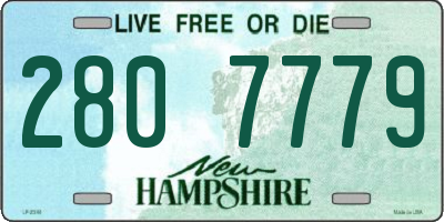 NH license plate 2807779