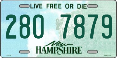 NH license plate 2807879