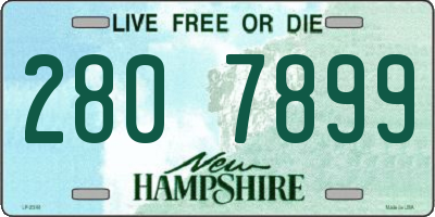 NH license plate 2807899