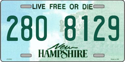 NH license plate 2808129