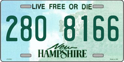 NH license plate 2808166
